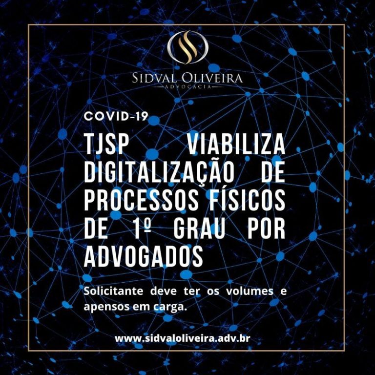 Read more about the article TJSP viabiliza digitalização de processos físicos de 1º Grau por advogados