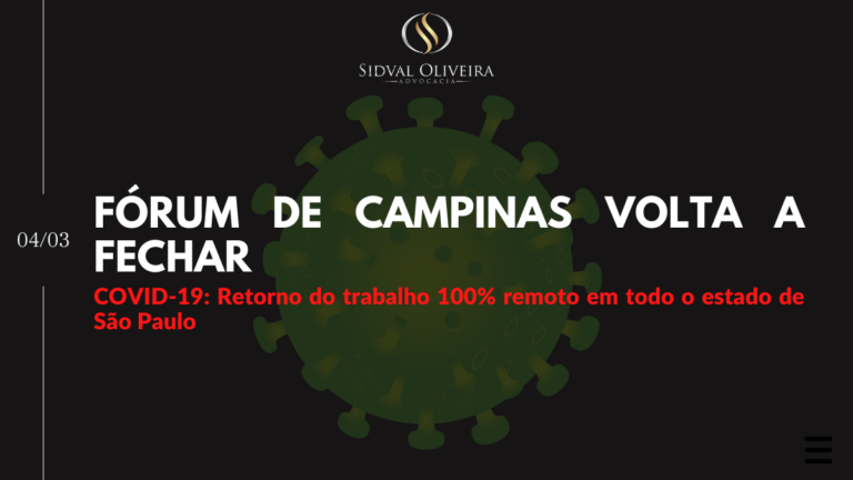 Read more about the article Fórum de Campinas volta a fechar