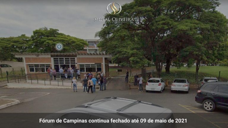 Read more about the article Fórum de Campinas continua fechado até 09 de maio de 2021