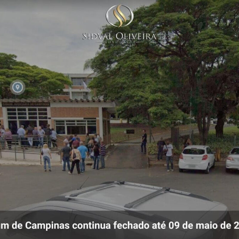 Fórum de Campinas continua fechado até 09 de maio de 2021