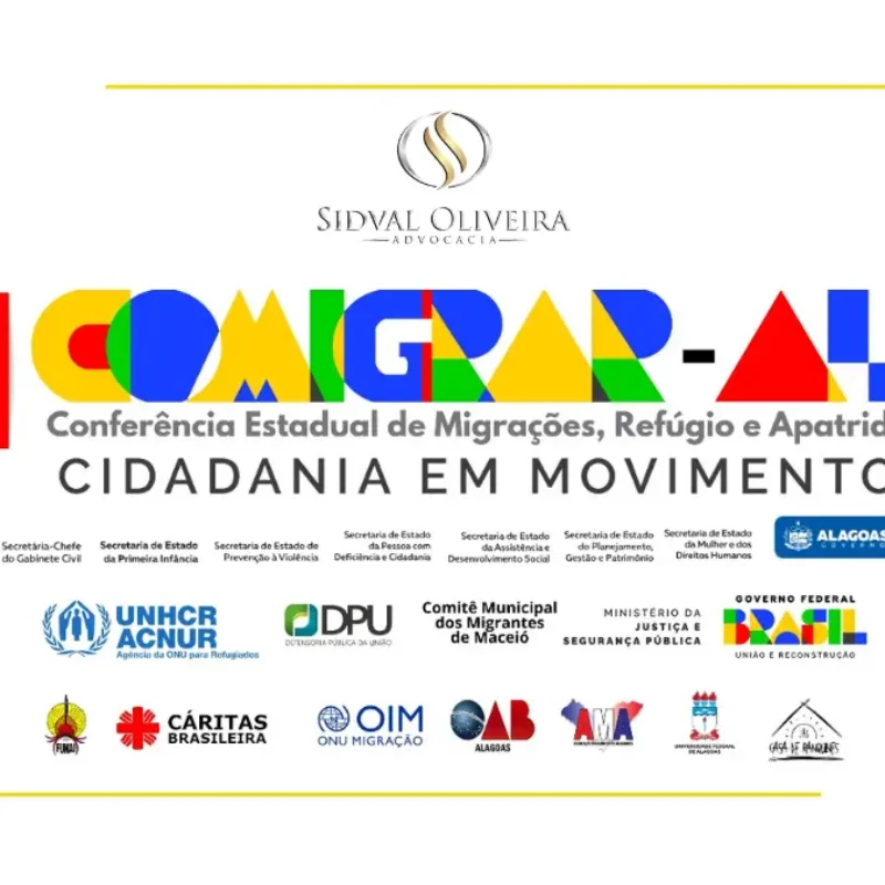 Alagoas realiza 1ª Conferência Estadual de Migrações, Refúgio e Apatridia