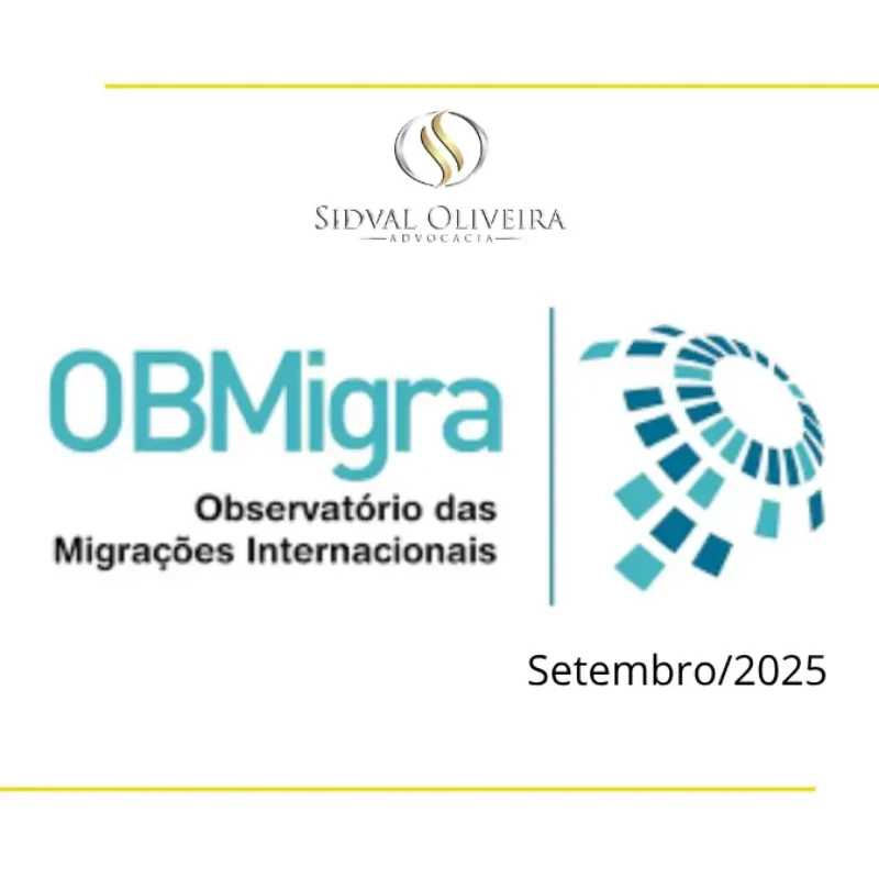 OBMigra registra alta em vistos, naturalizações e residência laboral em setembro/2025